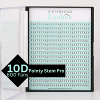 10D Pointy Stem Pro - Ultra Darks 600 Fans