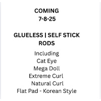 7 Styles of Glueless - Self Stick Pads coming 7-8-25